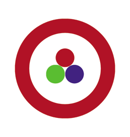 Red circle